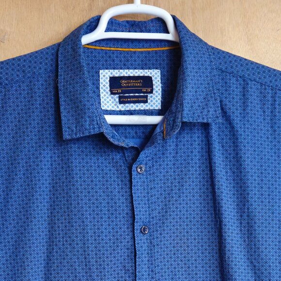 Gentlemans Outfitters Button Up Shirts  Long Sleeve Mens 2X - Picture 6 of 8